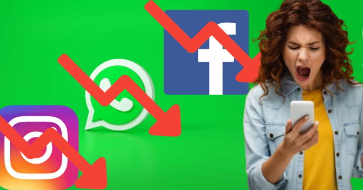 ¡Se cayó WhatsApp, Facebook e Instagram! Miles de usuarios reportan problemas para usar las aplicaciones