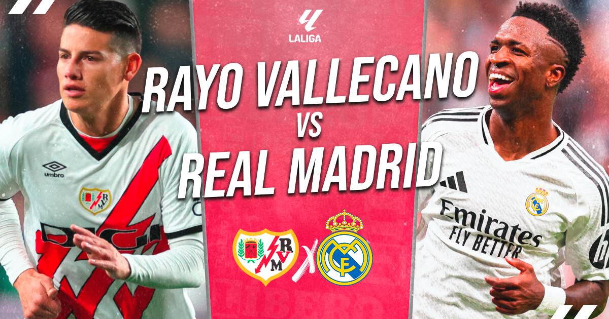 Real Madrid vs Rayo Vallecano EN VIVO vía DirecTV: horario, pronóstico y dónde ver LaLiga