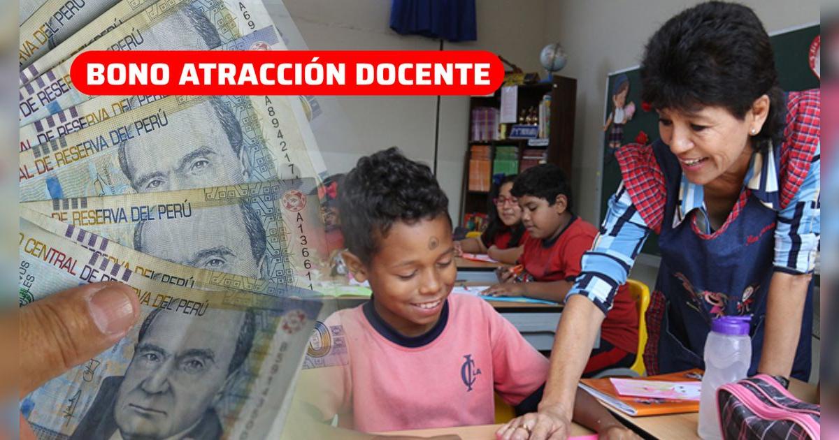 Lista de beneficiarios del Bono Atracción docente 2024: Link de consulta y fechas de pago