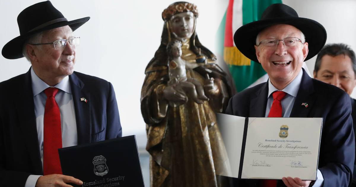 Tesoro recuperado: Estados Unidos DEVUELVE a México reliquia del siglo XVII