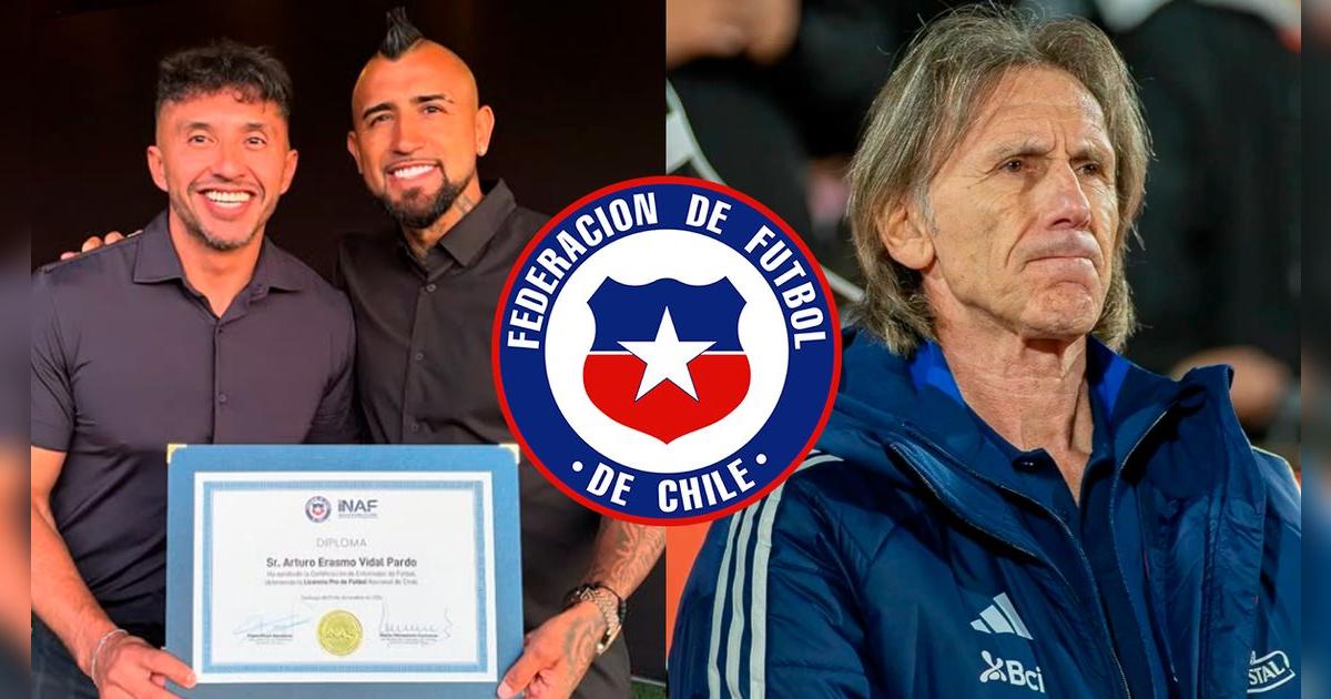 ¿Reemplazará a Gareca? Vidal recibió su título de entrenador y sueña con dirigir a Chile