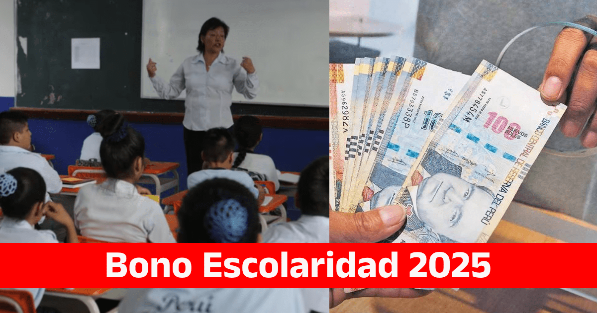 ¿Cuándo pagan el Bono escolaridad 2025? Lo último que anunció el gobierno peruano