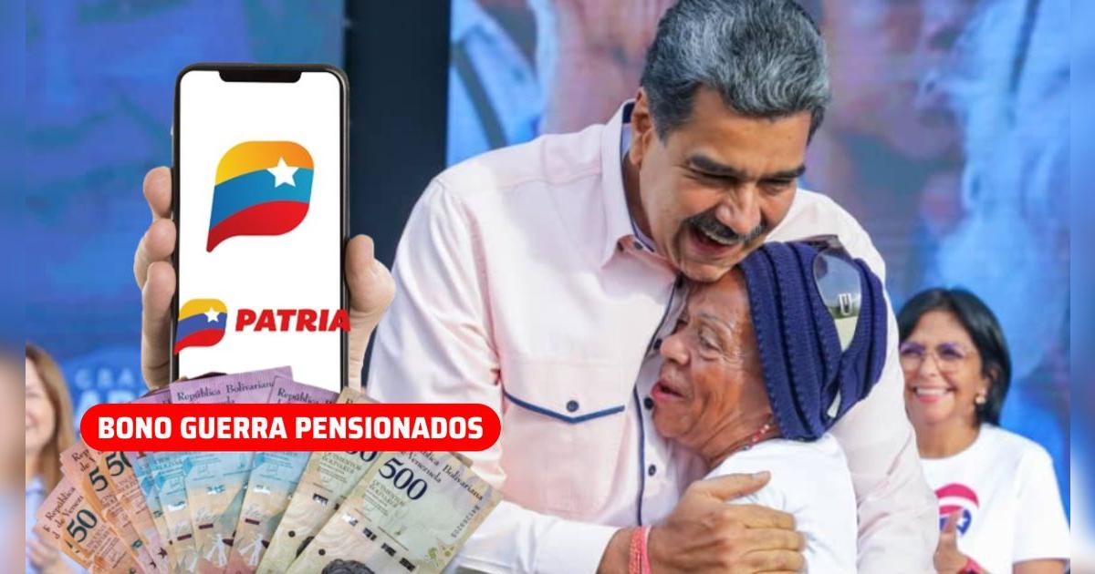 AUMENTO Bono de Guerra 2024 para pensionados Amor Mayor: Revisa el nuevo monto y fecha de pago vía Sistema Patria