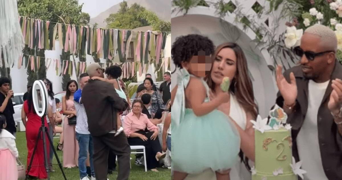 Darinka Ramírez comparte INÉDITO momento de Jefferson Farfán en el cumpleaños de su hija