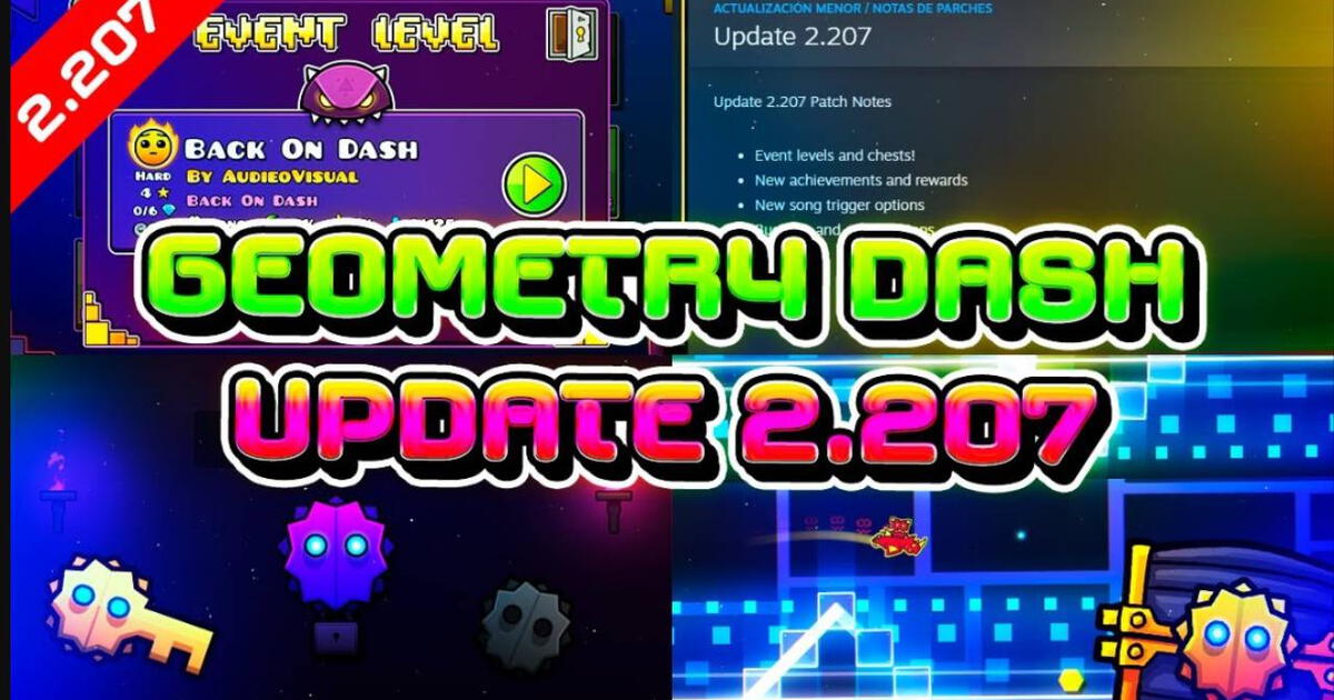 Geometry Dash APK 2.207: descarga última versión para Android sin anuncios ni virus