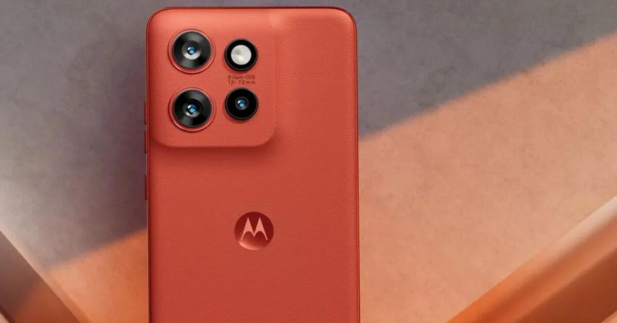 Este fabuloso Motorola está inspirado en un iPhone: 512 GB de almacenamiento, triple cámara y carga inalámbrica