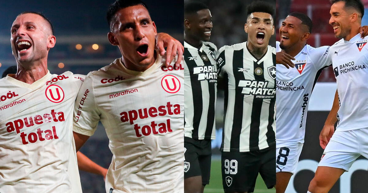 Universitario, Botafogo y LDU comparten un CURIOSO logro tras enfrentarse en Libertadores