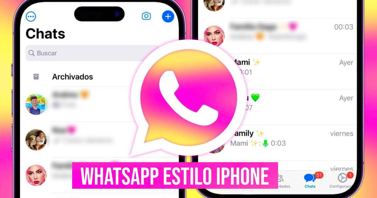 No te alcanza para un iPhone pero ¿quieres que tu WhatsApp luzca como un Apple? Con este APK modificado lograrás