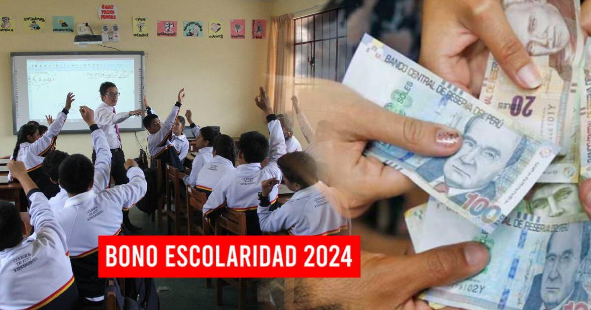 Bono Escolaridad 2025: quiénes acceden al subsidio, monto actualizado y desde cuándo COBRAR en Perú