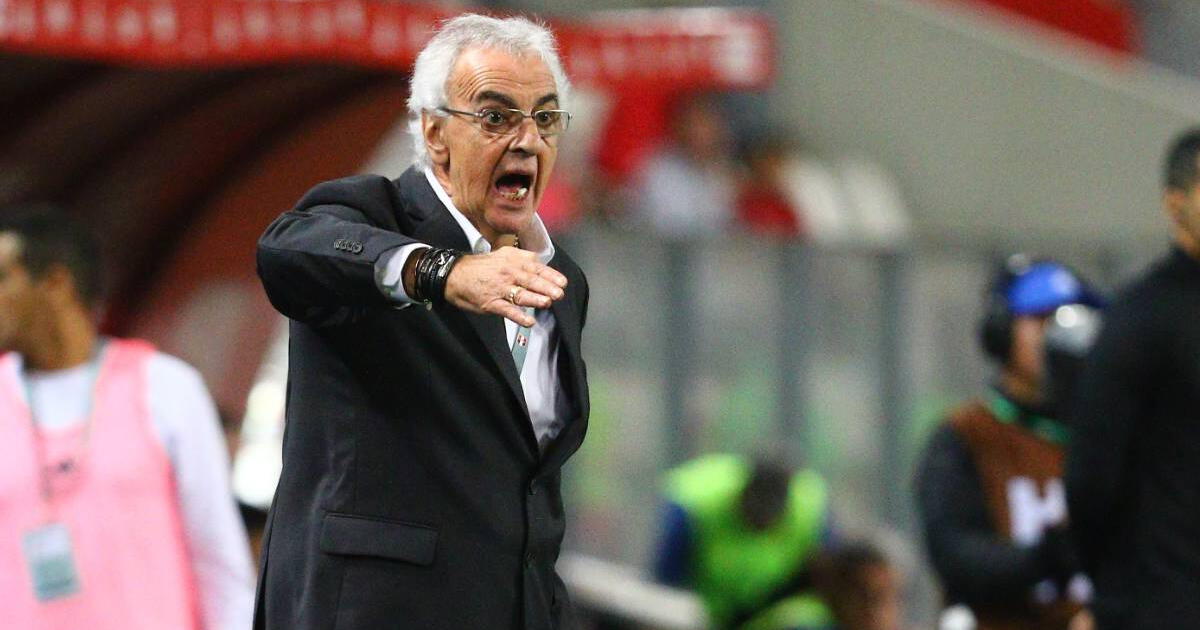 FPF decidió no contar más con Jorge Fossati como técnico de la selección peruana