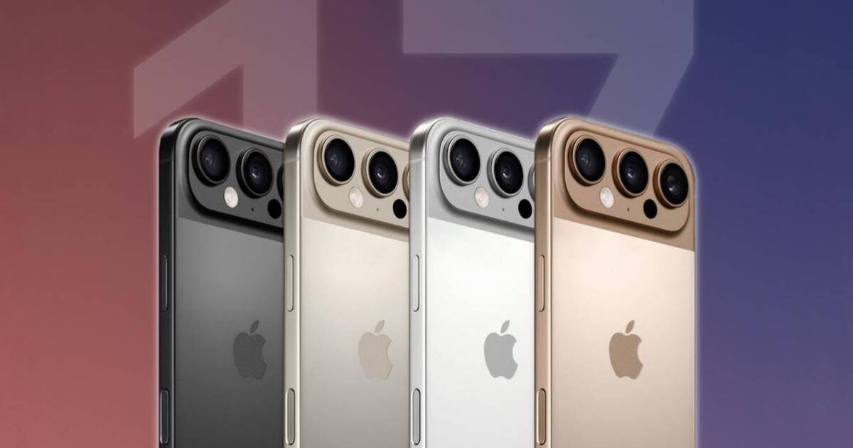 Triple cámara de 48MP, nuevo diseño y el procesador más potente del mundo: todo lo que se sabe del iPhone 17 Pro Max