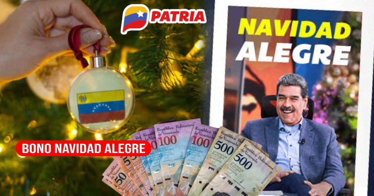 Bono Navidad Alegre 2024 en Venezuela: revisa si aún puedes COBRAR el subsidio vía Sistema Patria