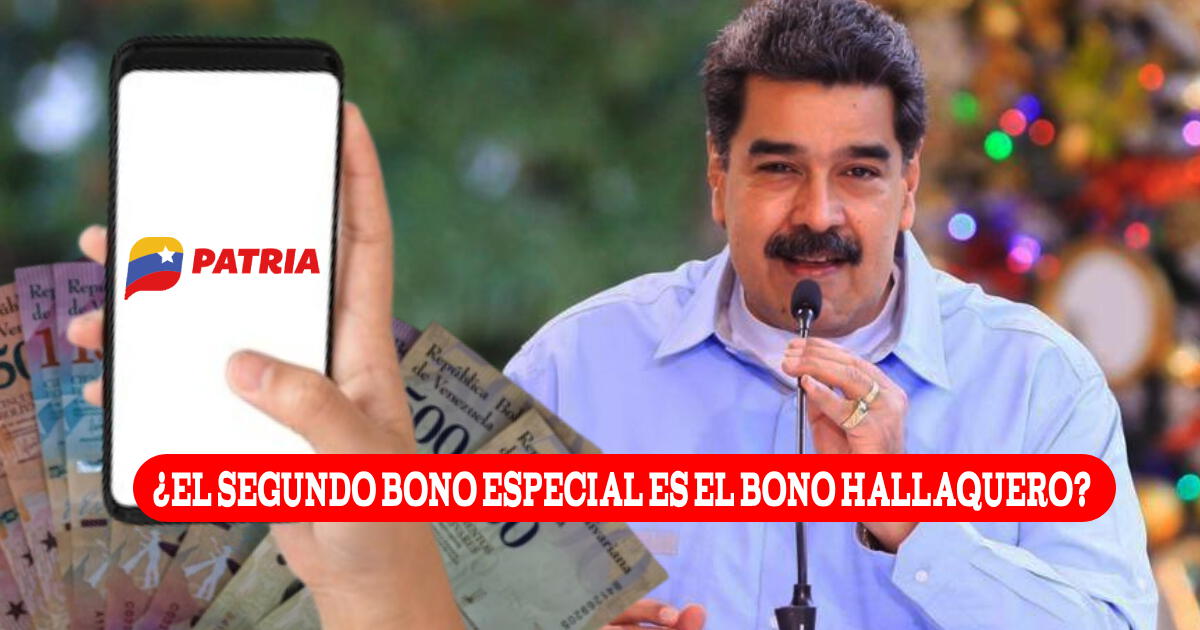 ¿El Bono Hallaquero es el Segundo Bono Especial de diciembre que se paga por Sistema Patria?