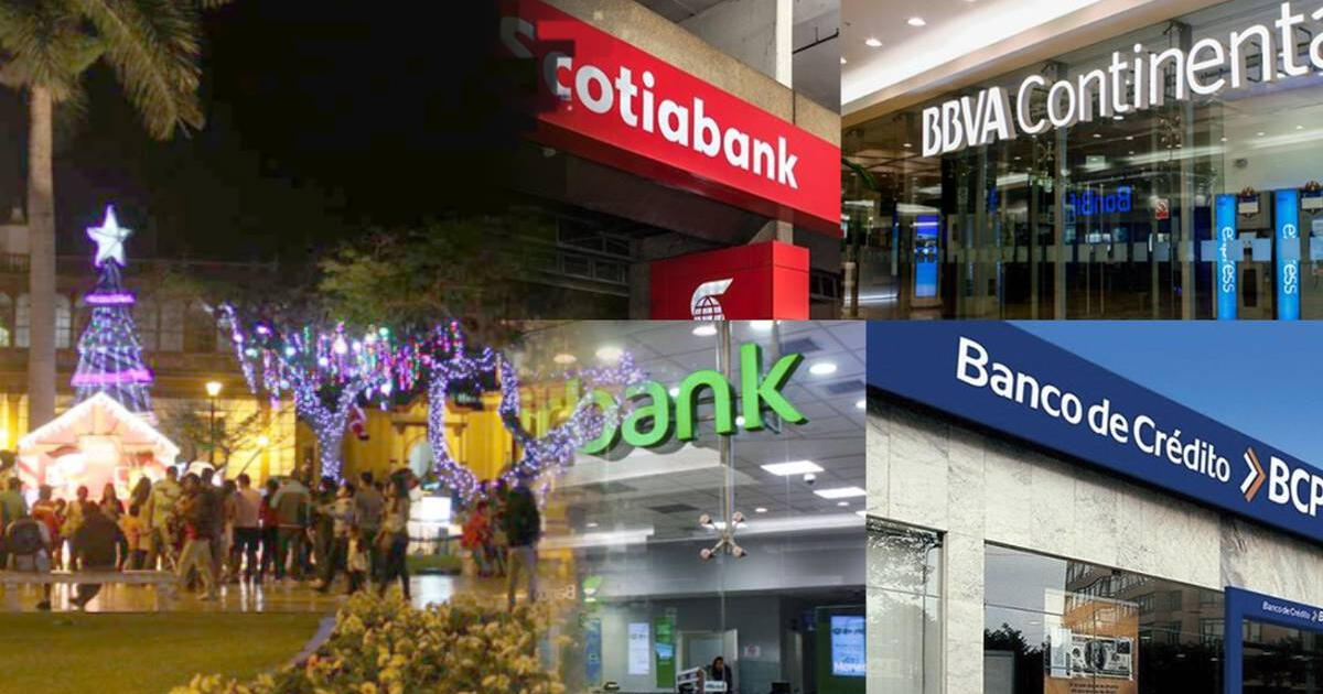 Horario de atención de bancos este 24 de diciembre: ¿Abrirán BCP, BBVA, Interbank en Navidad?