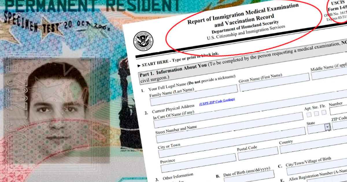 ¡MÁS COMPLICACIONES en EE.UU! USCIS exigirá REPORTE médico y de vacunas para la Green Card