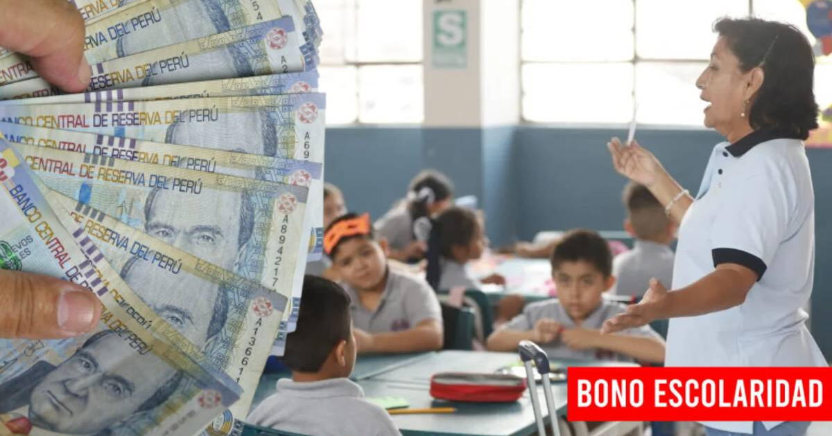 Bono Escolaridad de S/.400 en 2025: ¿Desde cuándo se paga y cómo calificar para el acceso?