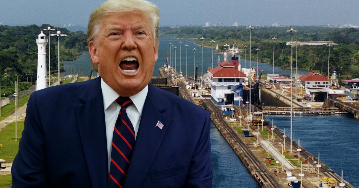 ¡Caos en la política internacional! Donald Trump amenaza con recuperar el control del Canal de Panamá