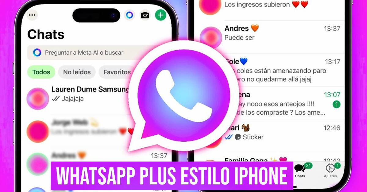 WhatsApp Plus estilo iPhone: descarga GRATIS la última versión del aplicativo modificado para Android