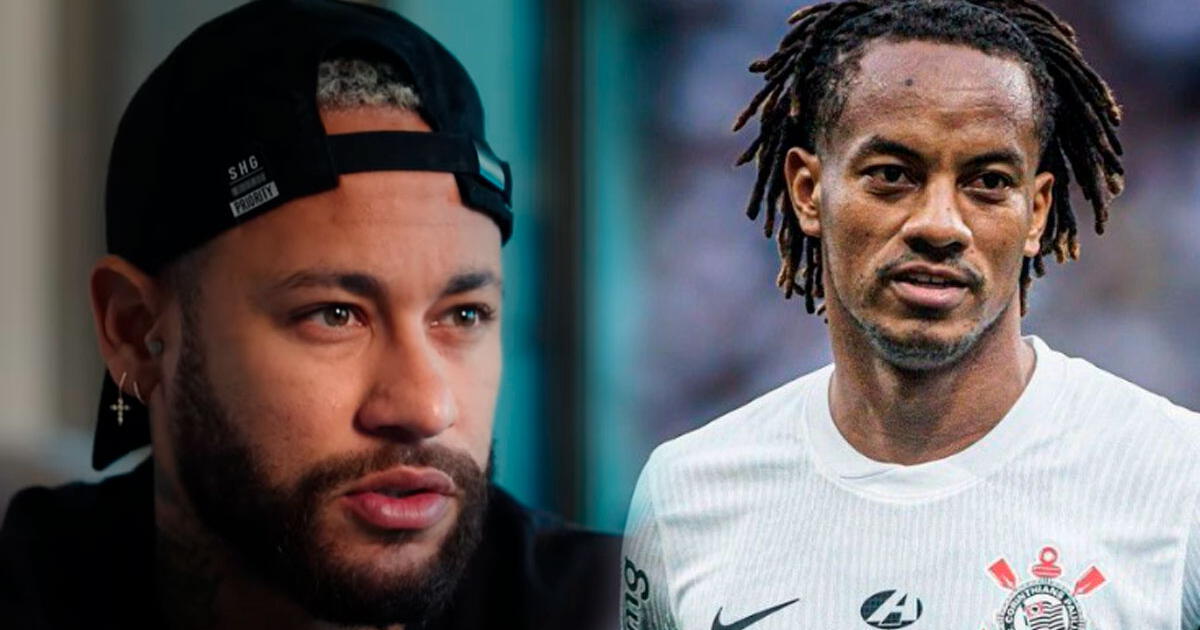 Neymar habló sobre la posibilidad de jugar con André Carrillo en Corinthians: 