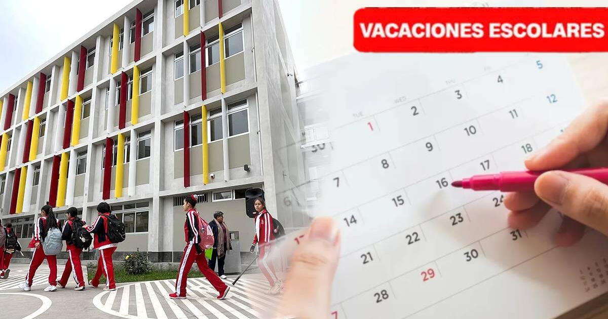 Minedu amplía plazo de vacaciones escolares 2025: ¿Cuál es la nueva fecha para colegios públicos y privados?