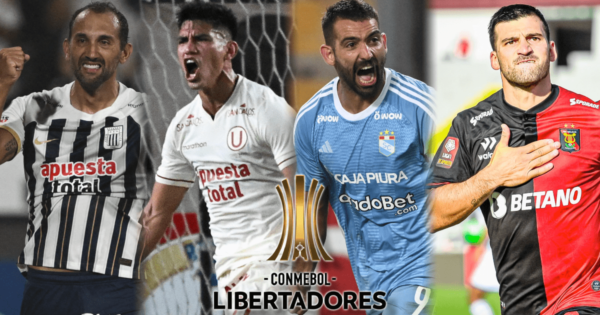 Alianza, Cristal, Melgar o Universitario: ¿A quién le irá mejor en la Copa Libertadores 2025?