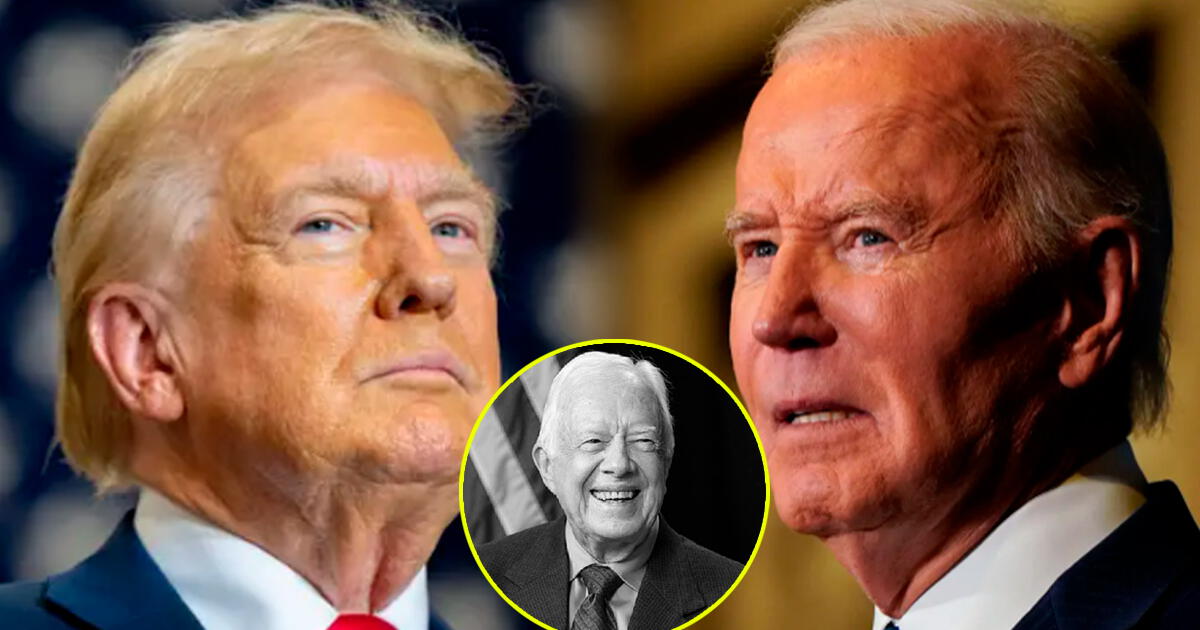 Biden lanza POTENTE mensaje contra Trump tras muerte de Carter, y a días de su nuevo MANDATO