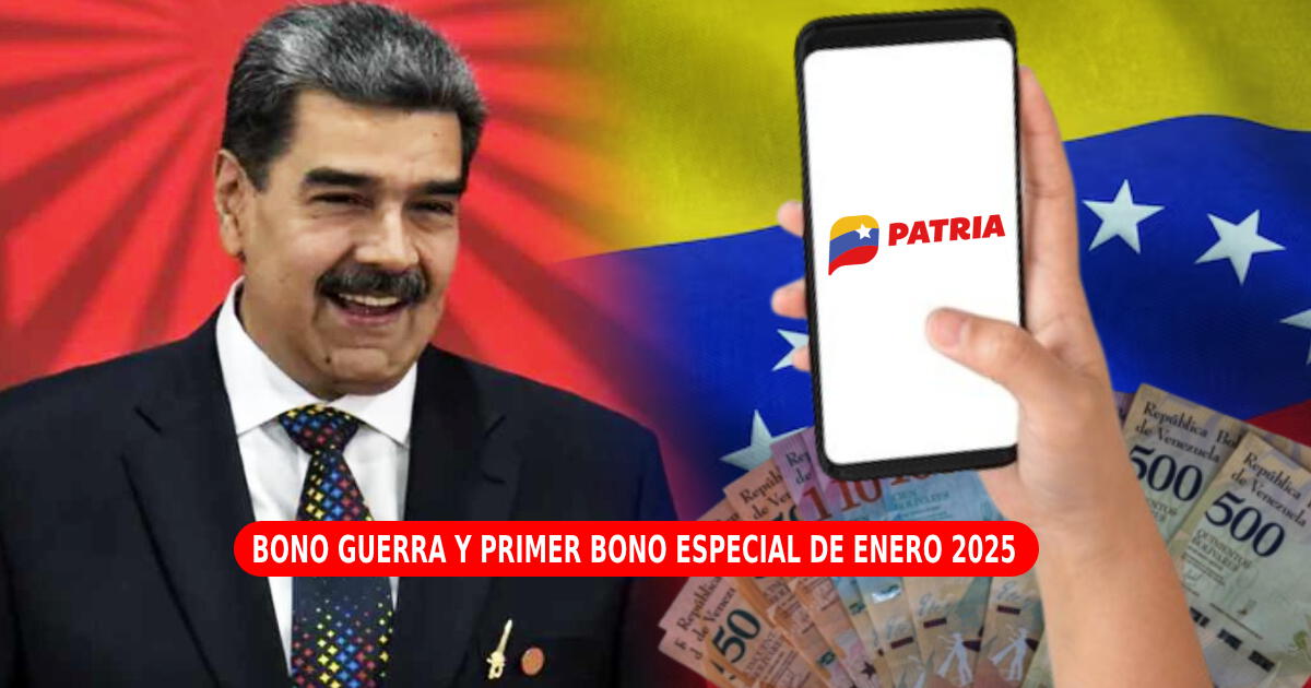 AUMENTO Bono Guerra y Primer Bono Especial HOY, 1 de enero: montos confirmados, cronograma y cómo cobrar