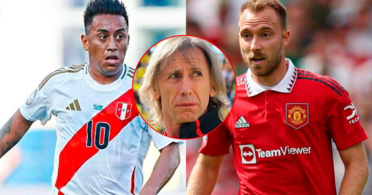 Ricardo Gareca reveló que comparaba a Christian Cueva con Eriksen: 