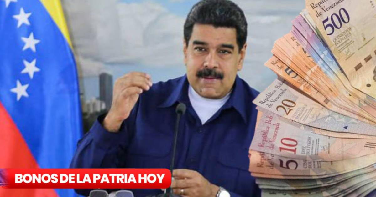 Estos son los 5 Bonos Patria que llegan en la primera semana de enero 2025: CONSULTA montos actualizados