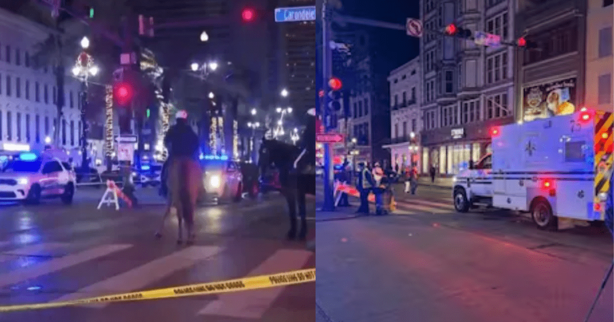 ¡ALERTA en EEUU! Atropello masivo dejó 10 fallecidos y 35 heridos durante la celebración de Año Nuevo en Nueva Orleans