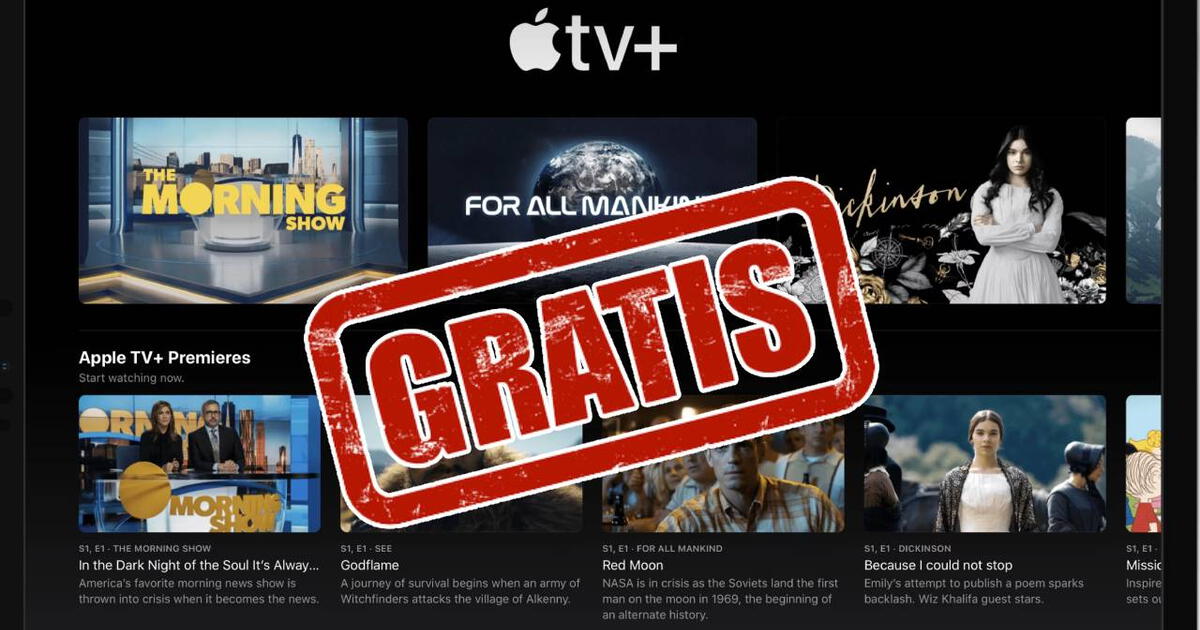 Apple TV+ GRATIS por tiempo limitado: guía para acceder al servicio sin pagar un centavo