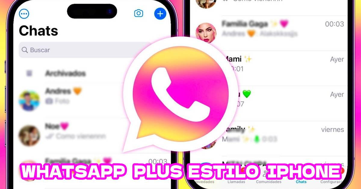 WhatsApp estilo iPhone en Android, enero 2025: descarga GRATIS el APK para cambiar de aspecto tu aplicativo