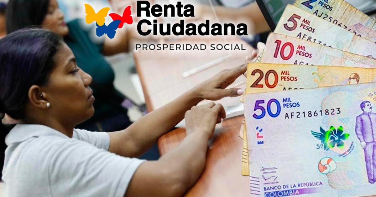 Renta Ciudadana 2025: Estos son los colombianos y colombianas que reciben el pago en enero