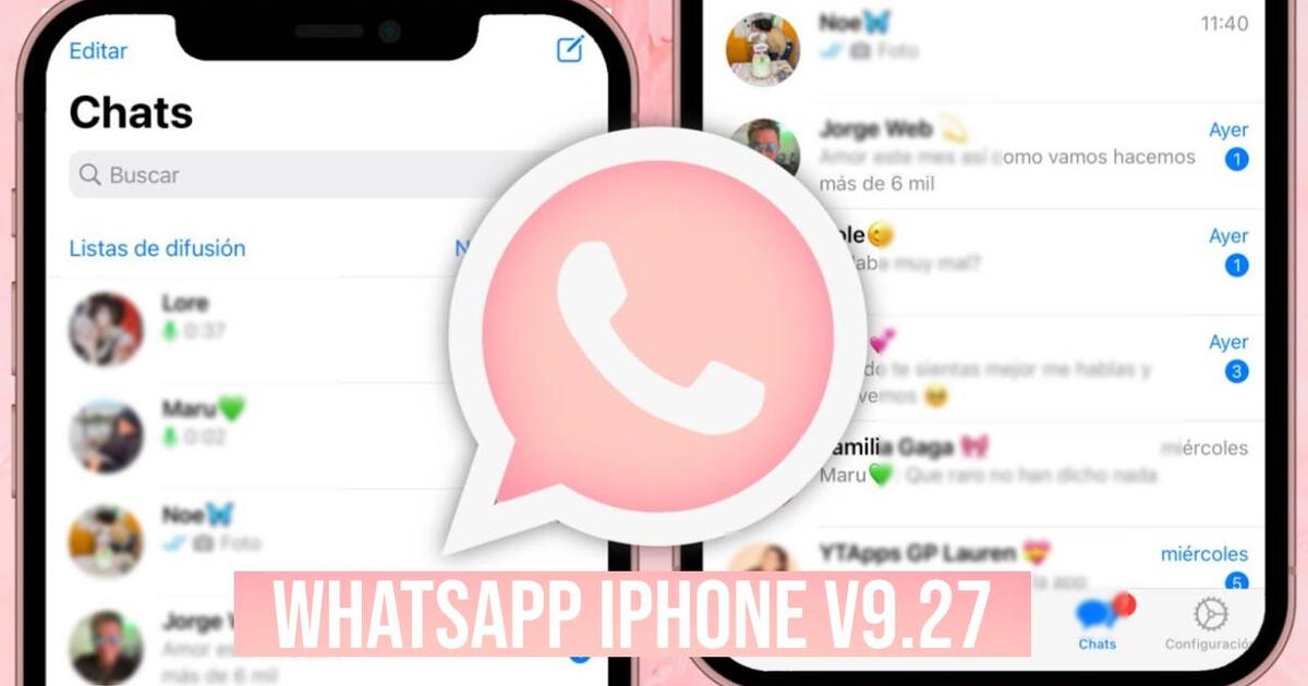 WhatsApp iPhone V9.27: cambia la interfaz de tu Android con la última versión de este APK GRATUITA