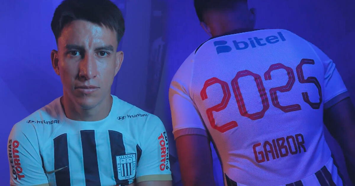 Alianza Lima presentó a Fernando Gaibor como su nuevo refuerzo para el 2025: 