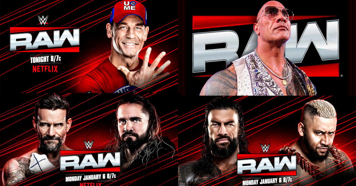 WWE Raw en Netflix: horario, cómo ver EN VIVO HOY y cartelera