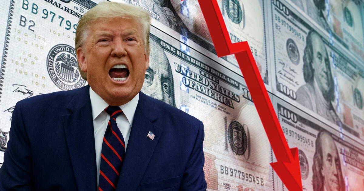 ¡Atención, Donald Trump! El dólar SE DESPLOMA tras supuestas contradicciones en su política arancelaria