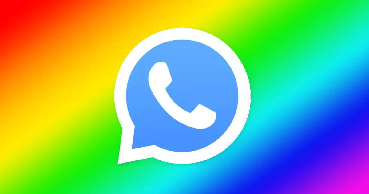 ¿Quieres cambiar el color de tus chats y tornarlo 'Arcoíris'? Con WhatsApp Plus lo haces y es totalmente GRATIS para Android