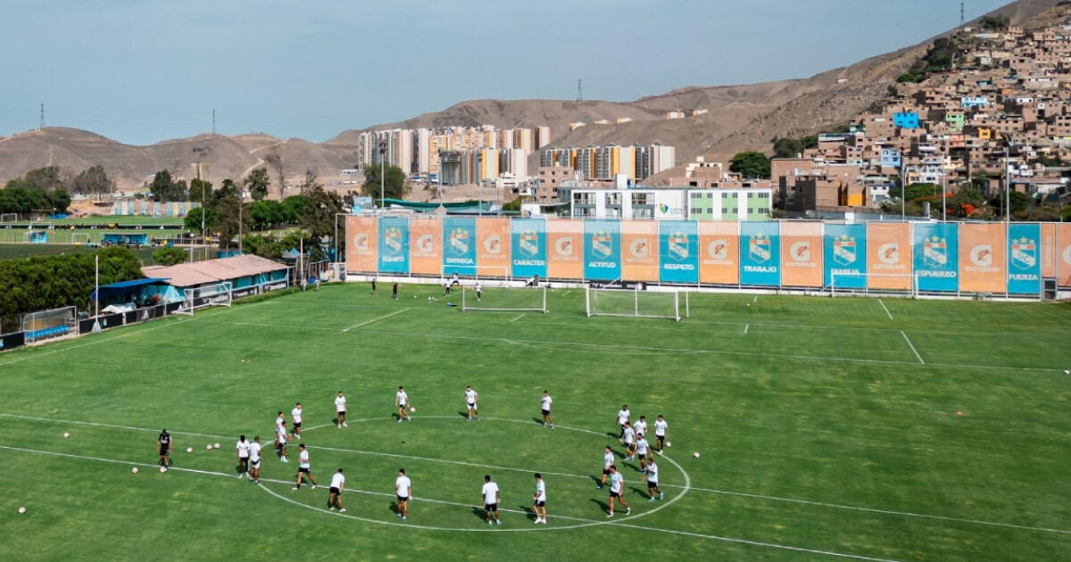 Campeonó el 2024 y ahora inició la pretemporada con el primer equipo de Sporting Cristal