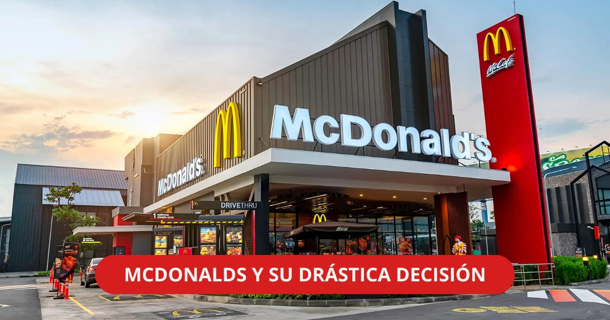 ¡Buenas noticias para Estados Unidos! McDonald's tomó una RADICAL MEDIDA para mejorar su clima laboral