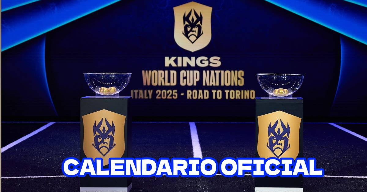 Kings World Cup Nations 2025: calendario del campeonato de fútbol 7 organizado por Gerard Piqué