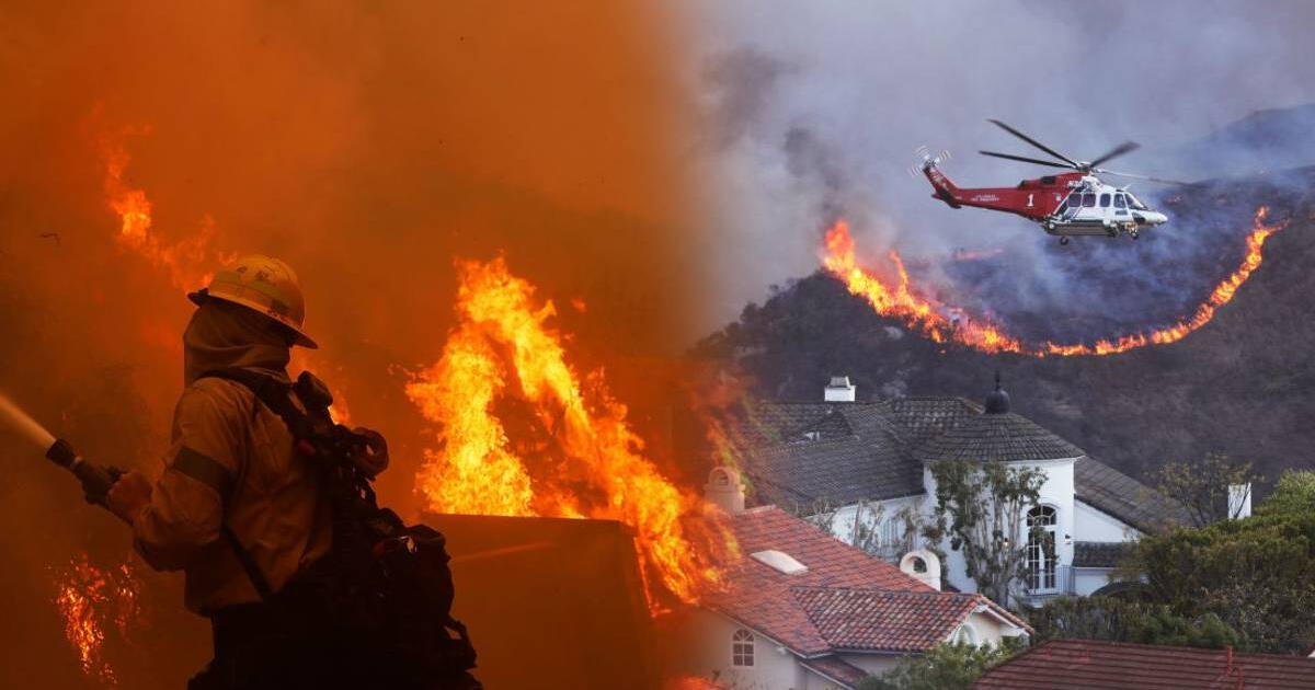 EMERGENCIA por incendios en Los Ángeles: tercer foco agrava la situación y residentes son evacuados