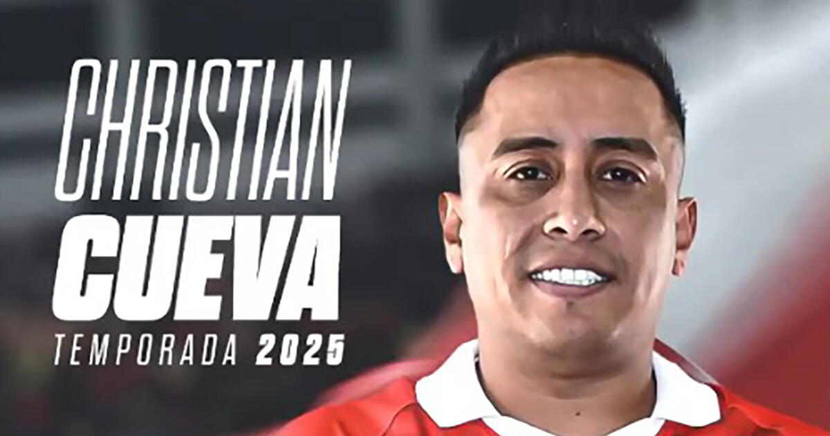 Cienciano hizo oficial la renovación de Christian Cueva por todo el 2025: 