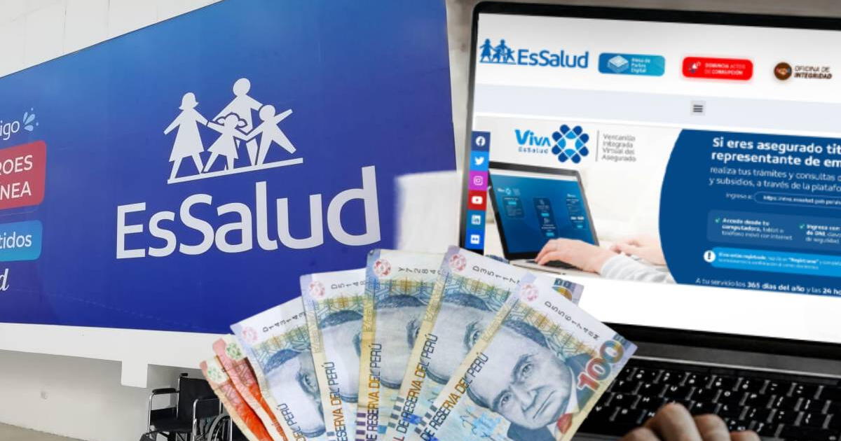 Consulta si estás registrado en EsSalud y cómo cobrar el nuevo subsidio de 820 soles