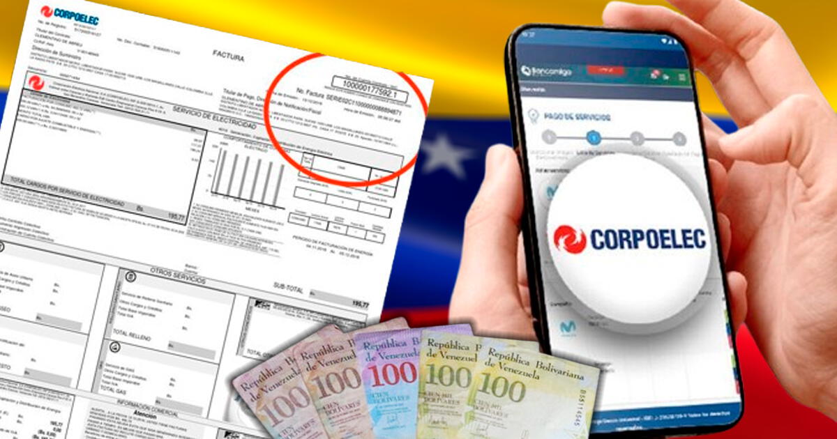 PAGO Corpoelec: GUÍA FÁCIL para consultar y cancelar su deuda en el 2025