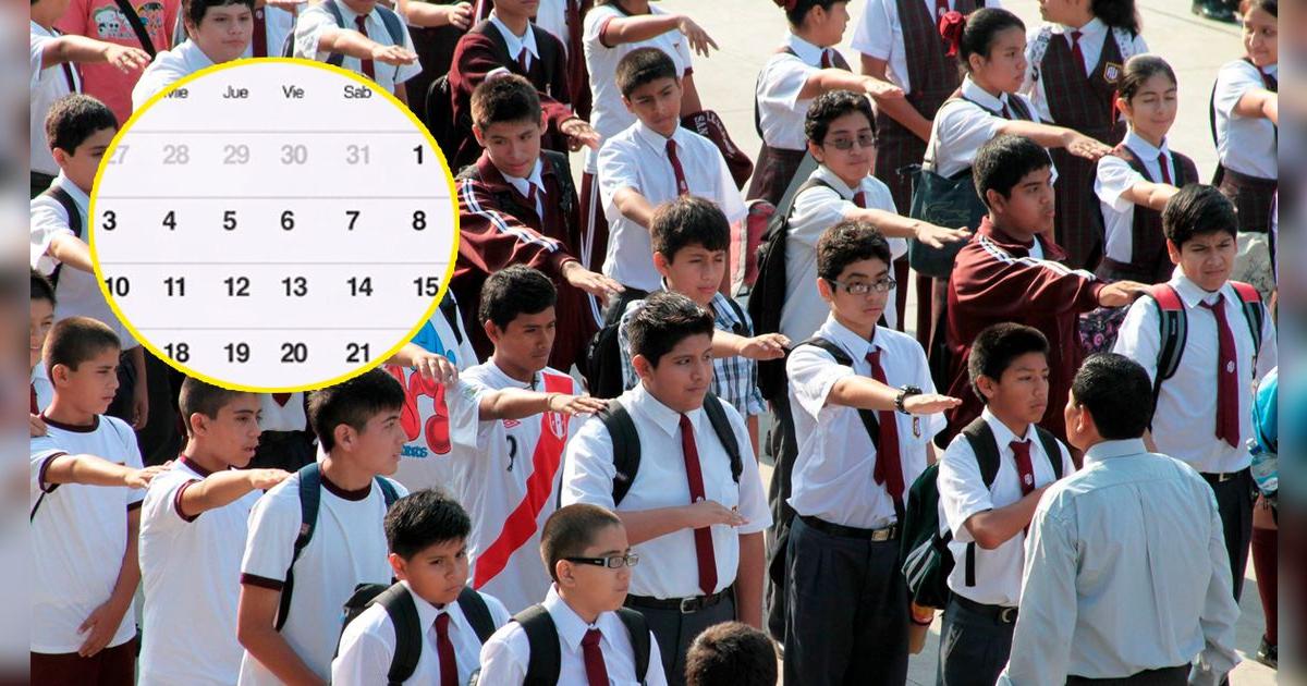 Escolares estudiarán los sábados en este año 2025: conoce el importante motivo y más detalles