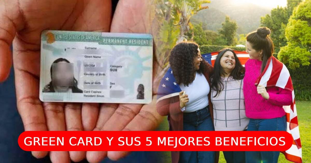 Los 5 MEJORES BENEFICIOS que solo podrás obtener con la GREEN CARD en Estados Unidos