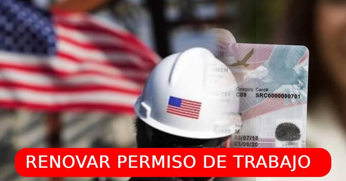 Esto debes hacer si PERDISTE tu PERMISO DE TRABAJO en Estados Unidos y quieres RENOVARLO