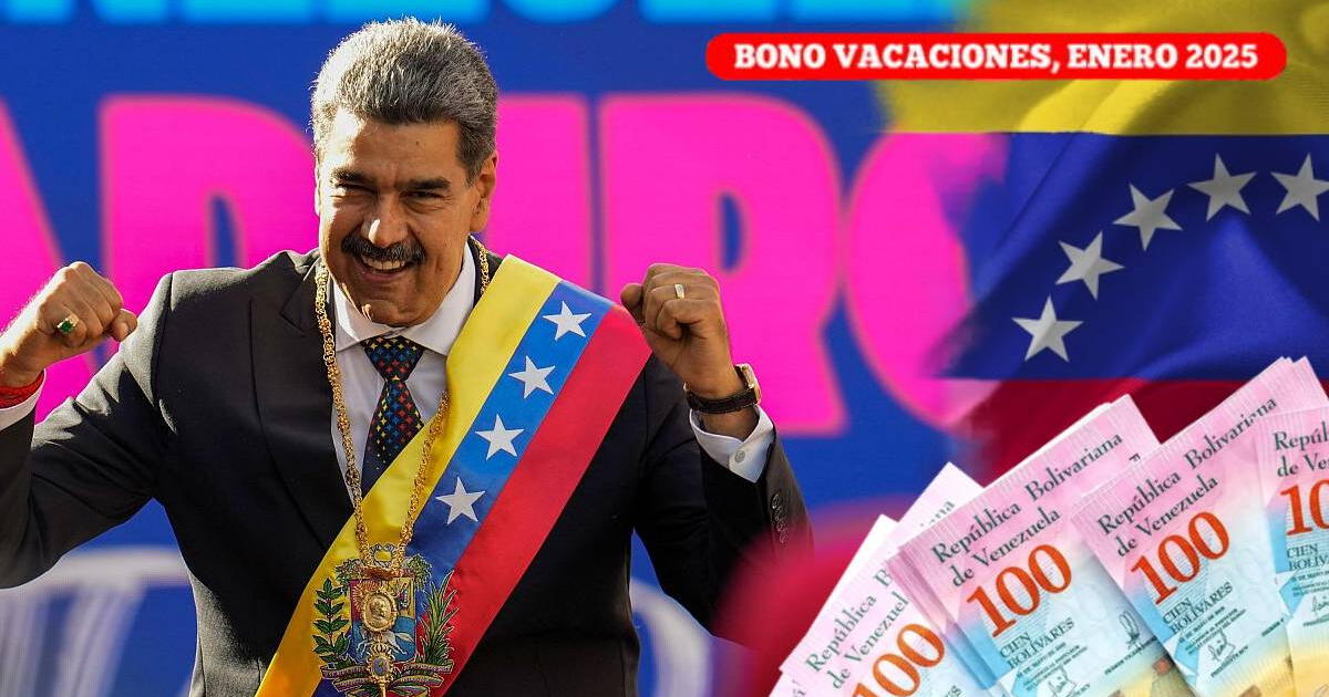 Bono Vacaciones, enero 2025: ¿Se activó el subsidio desde HOY, lunes 13 en Sistema Patria?