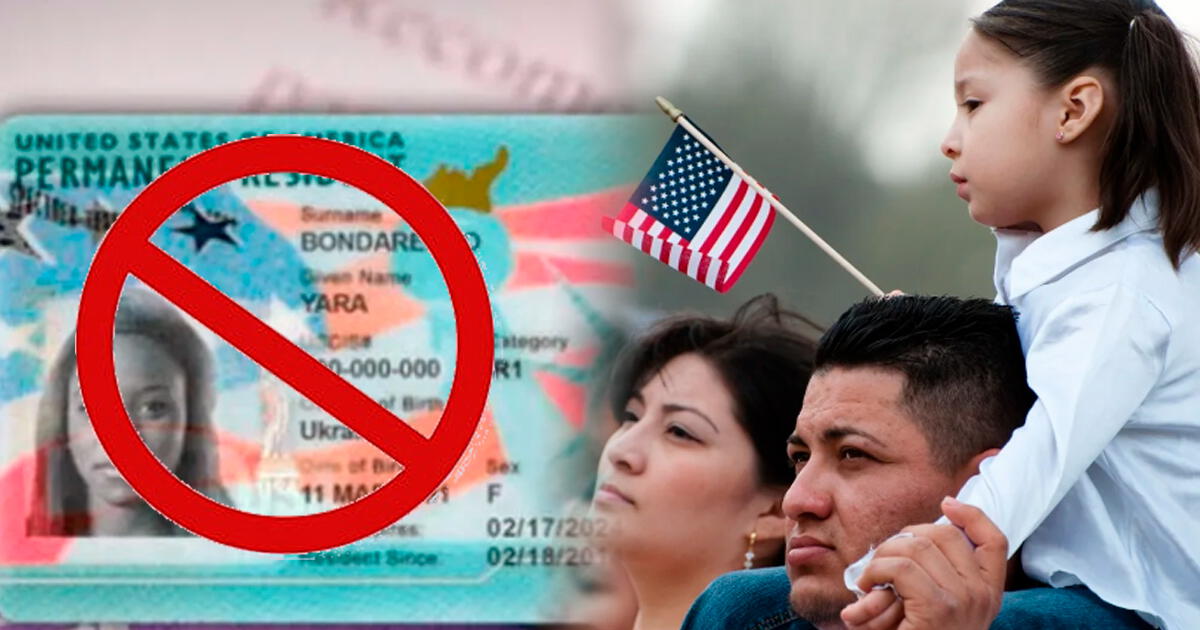 ¡Malas noticias en EEUU! Inmigrantes de estos cuatro países NO PODRÁN tramitar la Green Card 2025